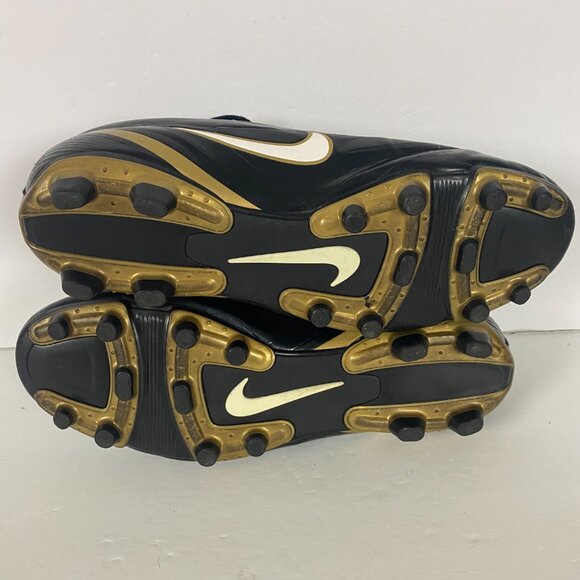 Nike Rio III SG Soccer Cleats Mens Size 12 Black Gold 316628-017 boots Shoes - Picture 12 of 14
